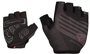 Ziener Damen Clarete Fahrrad-/Mountainbike-/Radsport-Handschuhe | Kurzfinger-atmungsaktiv/dämpfend