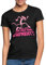 Spreadshirt Pink Panther Wer hat an der Uhr gedreht Lustiger Spruch Frauen T-Shirt, XL, Schwarz