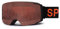 DUDUKING Skibrille Herren Damen, Skibrillen Ski Brille Snowboard Brille mit Magnetischen Linse, Ski Goggles für Skifahren Snowboarden, OTG Design Anti-Fog UV400-Schutz Helmkompatibel Schwarz-Rot