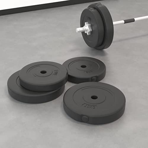 DCRAF Home Products-Weight Plates 4 pcs 30 kg Cement
