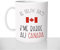 Mug-Cadeau J'me Barre au Canada - Tasse Café Idée Cadeau Original Canadien Voyage Quebec Fun - Noël Anniversaire