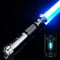 DAMIENSABER - RGB3.0 Smooth Motion Control Dueling Lightsaber, 16 Sound Sources, Luke Lightsaber with 16 Solid RGB and Infinite Color Changing, Rechargeable Metal Grip for