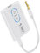 1Mii ML300 Bluetooth 5.3 Adapter Transmitter für TV Audio auf 2 Kopfhörer, 2-in-1 Bluetooth Sender Empfänger Klinke 3.5 für Stereoanlage/Flugzeug aptX Adaptive