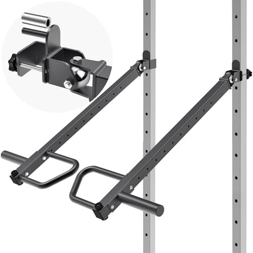 SELEWARE Fitness Kraftstation,600 lb Belastbarkeit Fitnessgeräte für Zuhause,Legierter Stahl Home GymPassend für 2'' x 2'' Power Racks, die mit 2“ Olympic Tablets kompatibel sind