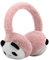 RUIXIA Ohrenschützer Flauschig Süße Panda Design Winer Warm Ohrenwärmer Kopfbedeckungen Earmuffs Plüsch Ohrenschützer Kälteschutz Ohrband Warmhalten Accessoire Outdoor für Mädchen Jungen Damen