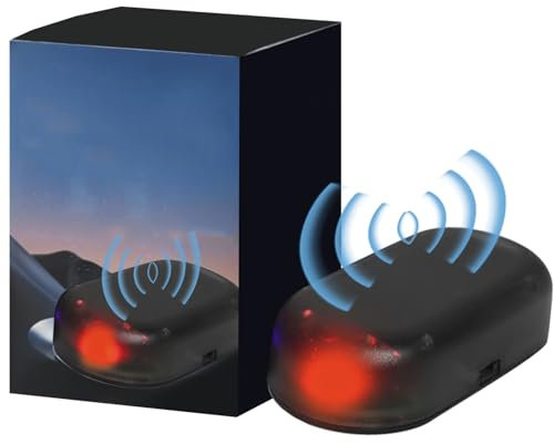 Kidmis Molekulare Enteisung von Fahrzeugen, Elektromagnetische molekulare Interferenz Werkzeug Frostschutzmittel, Elektromagnetisches Antifrost Mikrowellen Molekular Enteisung Instrument (Schwarz)