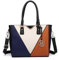 Miss Lulu Sac à main femme bandoulière en forme de V, Sac fourre-tout élégant Idéal pour Bureau Université ou Sorties Quotidiennes