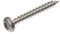 SECCARO Lot de 250 vis à bois à tête bombée 3 x 20 mm en acier inoxydable V2A VA A2 avec filetage complet, TX/six pans creux