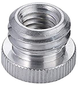 Aluminum Alloy Screw Adapter Thread Adapter 1/4 To 5/8 & 3/8 To 5/8 For Microphone Stand & Camera Tripod