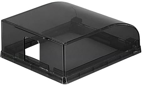 Couvercle de protection anti-éclaboussures transparent pour prise de courant - Couvercle de prise de courant autocollant imperméable pour salle de bain | Couvercles de prise de sécurité protégés