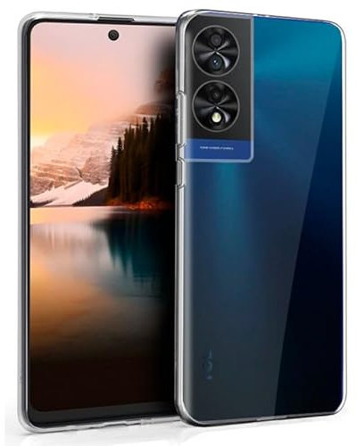 Cool Coque Silicone pour TCL 40 Nxtpaper (Transparent)