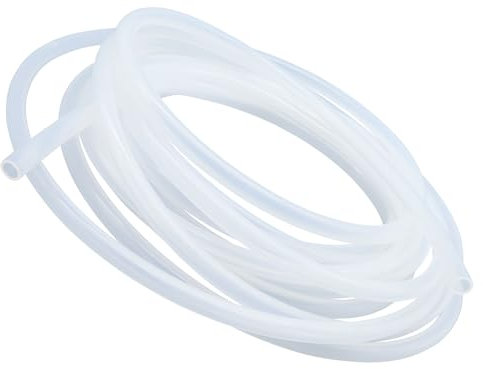 LAVMHAB Silikonschlauch 10mm x 14mm 6 Meter Länge, Lebensmitteltaugliche Schläuche Flexibler Schlauch Klar Wasser Luft Rohre für die Pumpe übertragen