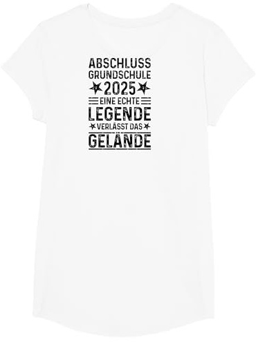 Grundschule Abschluss 2025 Eine Legende verlässt das Gelände T-Shirt