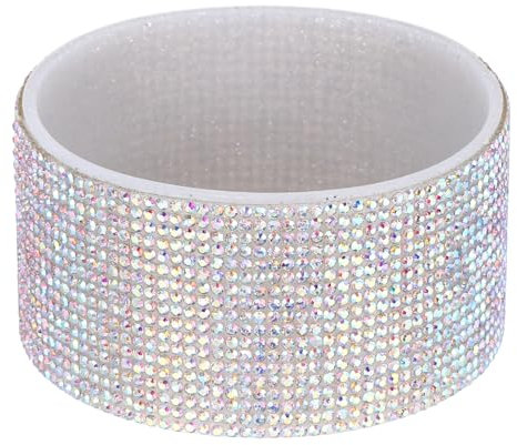 PATIKIL Glitter Silicone Boot, Diamond Water Bottle Protective Boot Shining Anti Slip Cup Sleeve Accessories for Stanley Tumbler 20-40OZ with 2.9-3 Bottom, Colorful