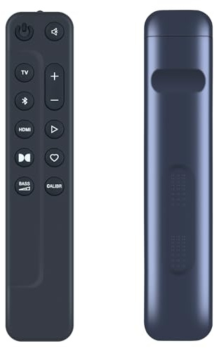RETROSUN Replacement Remote Control Compatible with JBL Sound Bar BAR500 BAR300 BAR 500 BAR 300 - Black