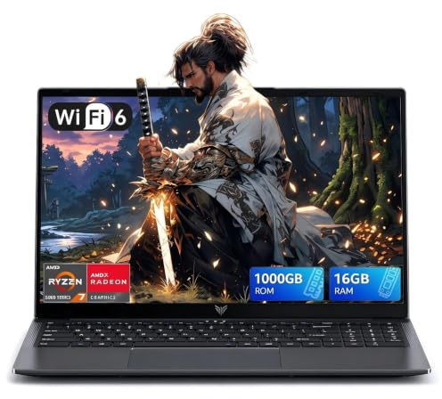 ACEMAGIC 15,6 PC Portatile Ryzen 7 5825U Fino a 4,5 GHz 16GB RAM 1TB SSD | 15,6 Laptop AMD Ryzen 7 5825U Fino a 4,5 GHz 16GB RAM 1TB SSD Laptops per studio e lavoro