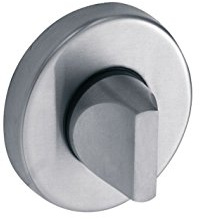 Vachette Rosetten-Set rund Ø 52 mm Rosetten Linox Lagon – Verurteilung für Badezimmertür und WC – unsichtbare Befestigung – 10 Jahre Garantie – aus Edelstahl