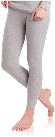 MT Damen Ski- & Thermohose - Winter Unterhose mit weicher Innenseite - Sports Grey M