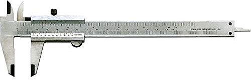 FORMAT Taschenmessschieber mit Feststellschraube 200mm Radialpolt.
