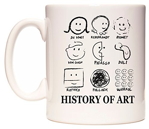 WeDoMugs History of Art - Ceramic 11oz Coffee Tea Gift Mug Cup