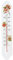 Verdemax 4461 - Termometro in Metallo, 500 x 90 mm, Motivo: Frutta