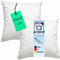Luxusfeder 2er Sofakissen 50x50 cm Feder Füllung 650g - Bezug 100% Baumwolle - Federkissen - Kissenfüllung - Kisseninlett - Innenkissen - Öko-Tex