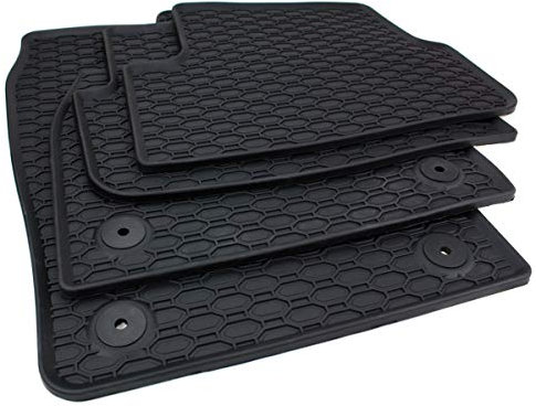 Kfzpremiumteile24 Gummimatten Kompatibel zu A1 Sportback GB ab 09/2018 Premium Fußmatten Gummi schwarz 4-teilig