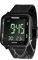 BANGLIN Montre Résistant l'eau 10 ATM 100m Lumineux Montre Natation Acier avec Fonctions de Réveil, Chronomètre, Double Fuseau Horaire, Calendrier, Format 12/24 Heures Sélectionnable