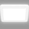 BRILONER - LED Deckenlampe mit indirektem Licht, flach, neutralweiße Lichtfarbe, Lampe, Deckenleuchte, Wohnzimmerlampe, LED Panel, Küchenlampe, Deckenbeleuchtung, 19x19x2,8 cm, Weiß