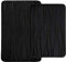 Homaxy Badematten Set 2 teilig Memory Foam Saugfähige Badteppich Set rutschfeste Waschbar Badvorleger Set 2teilig (40 x 60 cm + 50 x 76 cm, Schwarz)