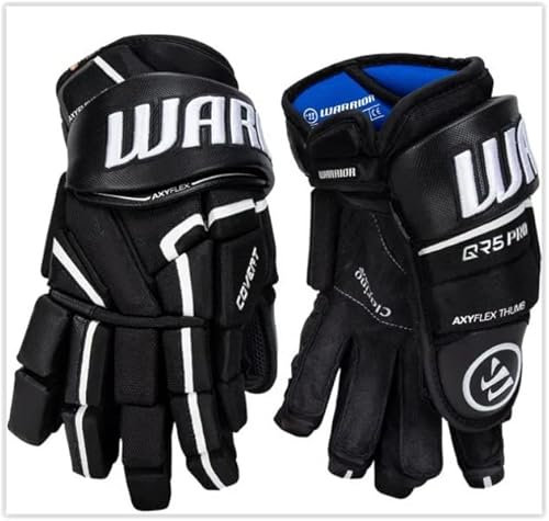 Warrior Covert QR5 Pro Hockey Handschuh Senior, Größe:15 Zoll, Farben:Schwarz/Rot/Weiss