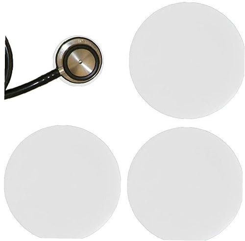 4pcs/Set Stethoskop Abdeckungskopf Membran Protektor Ersatzteile Zubehör Silikon Stethoskop -Kopf -teileabdeckung