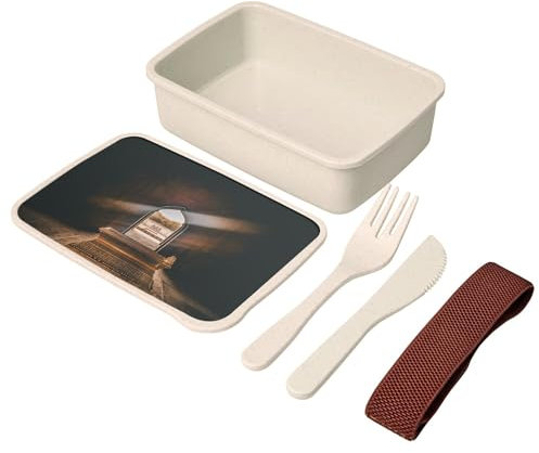 Fabulous Lunch Box Lunchbox mit Besteck, Safdarjung, New Dheli, Heiligtum, indische Kunst, 700 ml