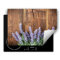 DarHaus Herdabdeckplatte 1 teilig 80x52 cm Küche Herdabdeckung Ceranfeld Herdabdeckplatten Anti Rutsch Matte Aufrollbar, Lavendel - Holz