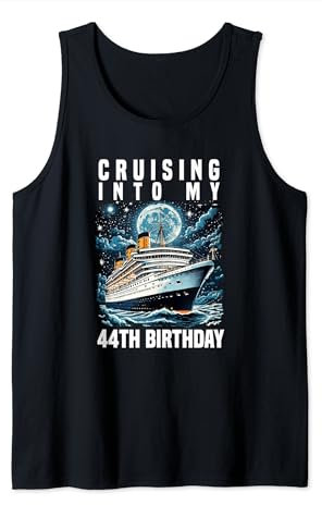 Kreuzfahrt zu meinem 44. Geburtstag, Kreuzfahrt-Partyurlaub Tank Top