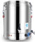 vkeid Commercial Large Capacity Catering Urn, 30L/40L/50L/60L Hot Water Boiler Dispenser, Stainless Steel, 30-110°C Temperature Control for Cafe, Office, Home,50L