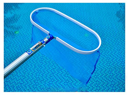 Pool Kescher Set, Poolkescher für Whirlpools & Quick Up Pools, mit Teleskopstange 300 cm, Laubkescher feinmaschig, Poolreinigung Reinigung Pool Schwimmbecken