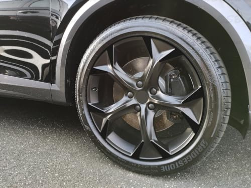 Felgen-Aufkleber passend für Seat Cupra FORMENTOR 8x19 Zoll ET40 Felgen (Schwarz)
