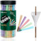 UBUNG Rainbow Cones | 50 King Size Konisch vorgedrehte Hülsen ​(5 Farben) Einschließlich 1 Trichterlader und 1 Putter für Verpackunge