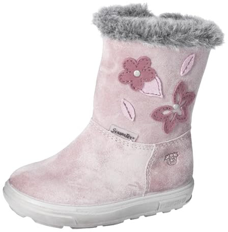 RICOSTA Mädchen Winterstiefel UMI, Kinder Lauflernschuhe, Weite: Mittel, lose Einlage, Sympatex, Lammwolle, warm, gefüttert, Boots, Mauve (310), 25 EU