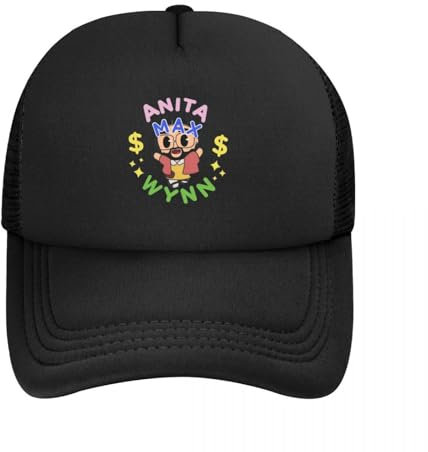OOOCPUUK Unisex Anita Max Wynn Trucker Caps Outdoor Mesh Baseballkappe Snapback Caps Niedlicher Hut Trucker Hut Verstellbare Hüte