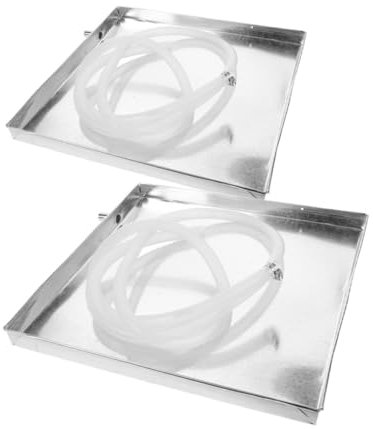 Warmhm 1 Set Portable Drip Tray Air Conditioner Outdoor Unit Pan Household Ac External Unit Drip Tray Water Retaining Tray Plastic Drain Pan