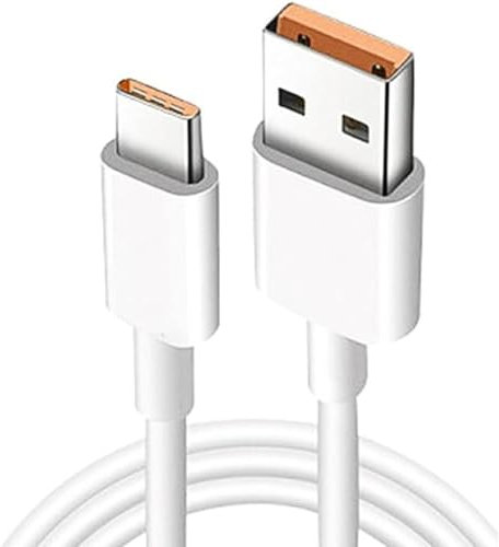 6A 65W USB Type C Cable, USB TYPE C Fast Charger Cord With Fast Charging, High Speed C Type Data Syncing Cord, USB to USB-C Phone Charger Cable Compatible with all Type C Supported Devices
