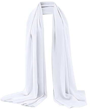 Cocila Black of Friday Geschenke Winterschal Damen Kuschelig Weiss Schultertuch Damen Warm Damen Schal Xxl Warm Weich Halstuch Damen 60X60 Blitzangebote Des Tages Heute Befristet