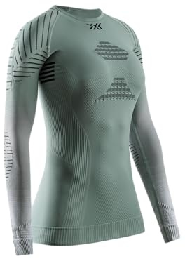 X-Bionic® Invent FX Shirt LS WMN SAGE Green/Light Grey/Optical White XL