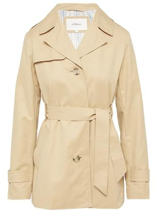 s.Oliver Kurzer Trench mit Gürtel