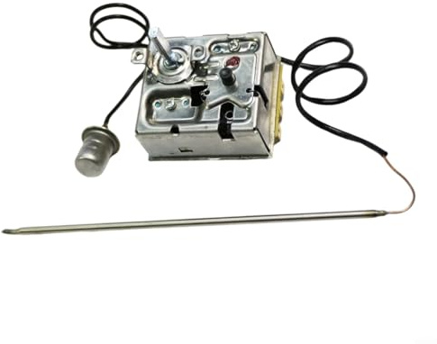 BlesConi 16A 400V Hting Controller 0-40°C Bereich, Dual Temperature Sensor Safety Reset For 5Kw To 22Kw Fan Hter Systems