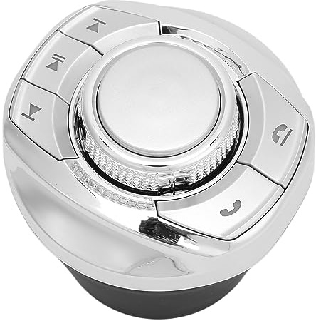 YUYTE Commande au Volant avec 8 Fonctions Définies pour une Conduite Sûre, Conception en Forme de Tasse, Installation Facile, Ajustement