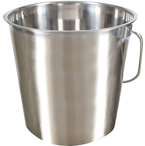 EXCELLENT Suministros Para La Alimentación Cubo De Acero Inoxidable 8.5 L