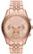 Michael Kors - MK8319 - Montre Mixte - Quartz Chronographe - Chronomètre - Bracelet Acier Inoxydable Plaqué Or Rose